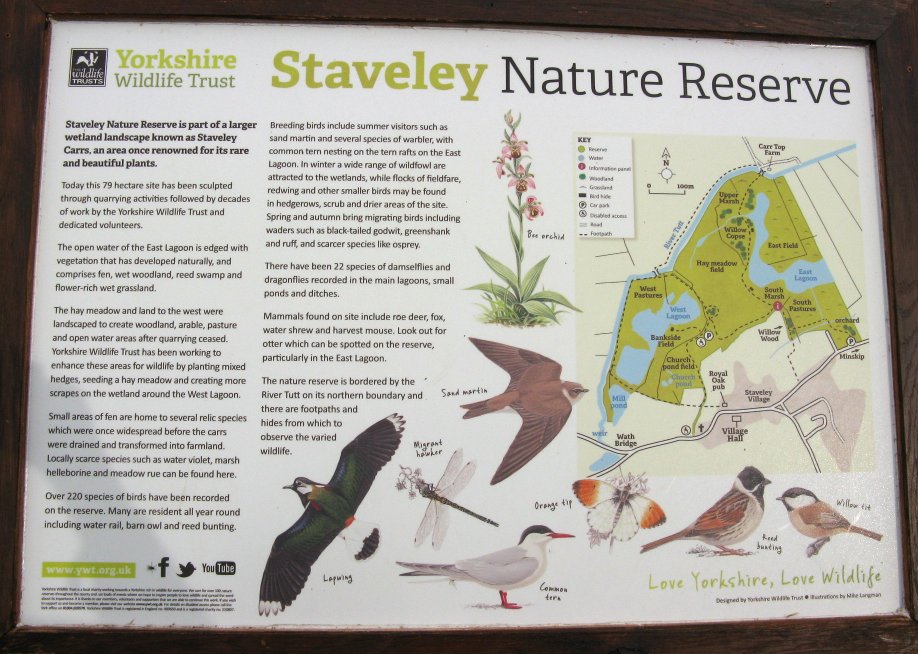 Staveley info board